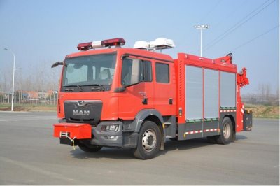德國曼搶險救援消防車 德國曼搶險救援消防車