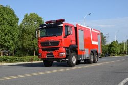 重汽六驅  18噸 水罐消防車 重汽六驅  18噸 水罐消防車