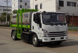 躍進7-8立方純電動自裝卸式垃圾車 躍進7-8立方純電動自裝卸式垃圾車