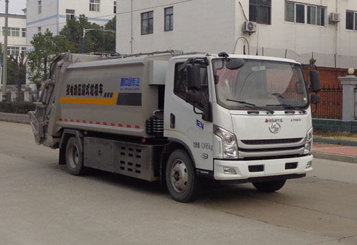 躍進5-8立方純電動壓縮式垃圾車
